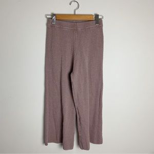 Free people Beach Hailee Sweater Set High Rise Brown PANTS ONLY Sz Extra Small